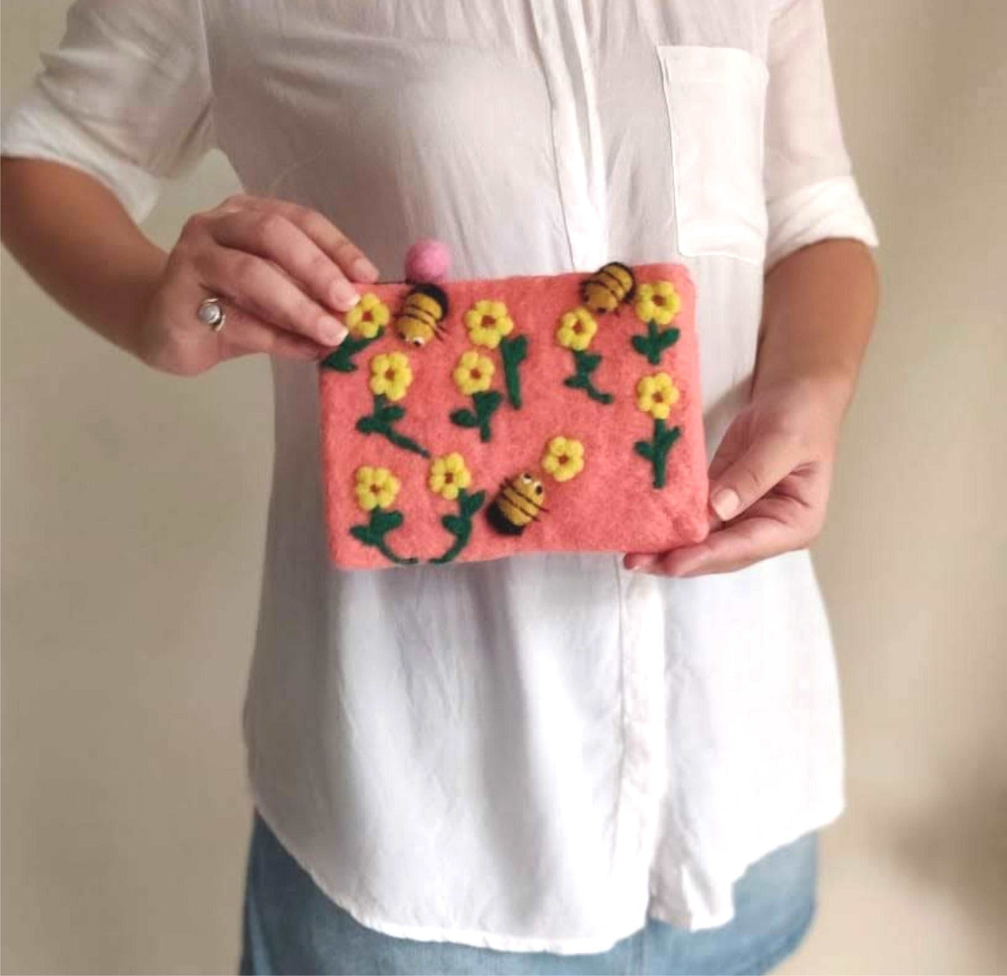 Embellished Box Pouches