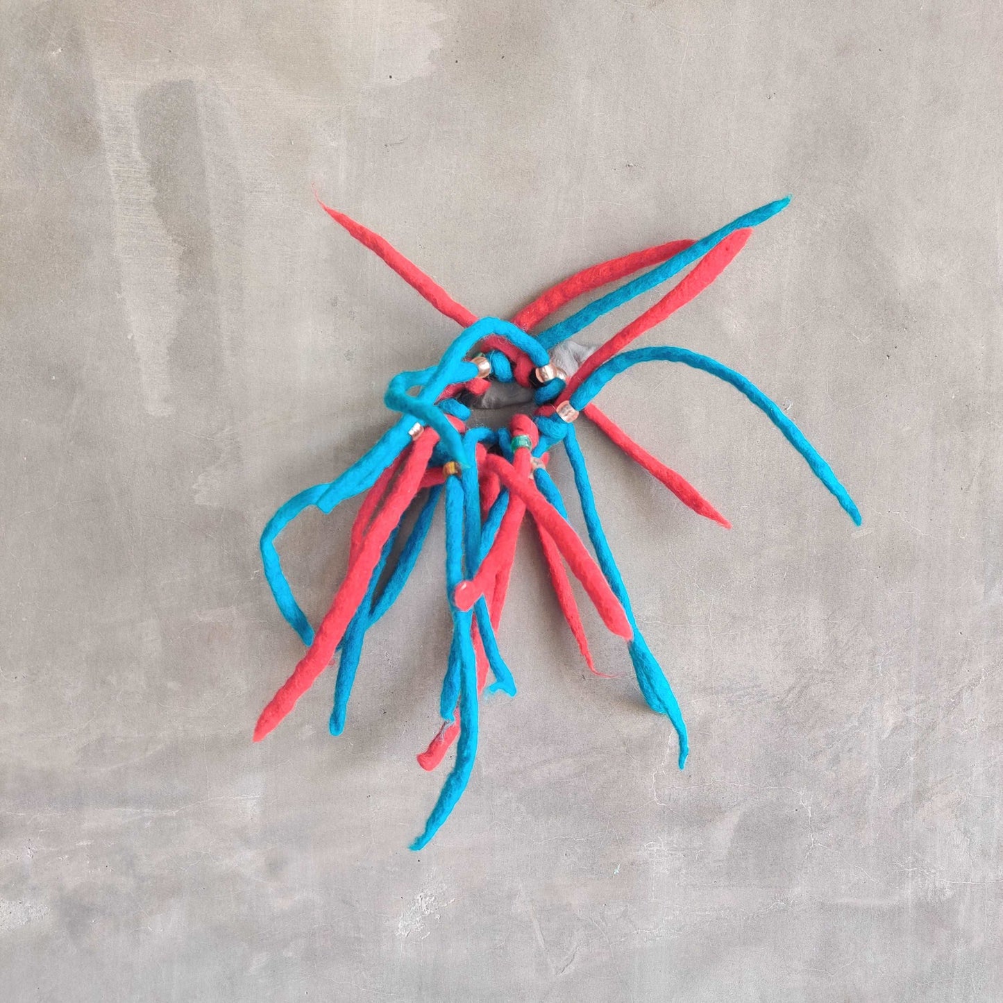 Dreadlock Felt Rubberband