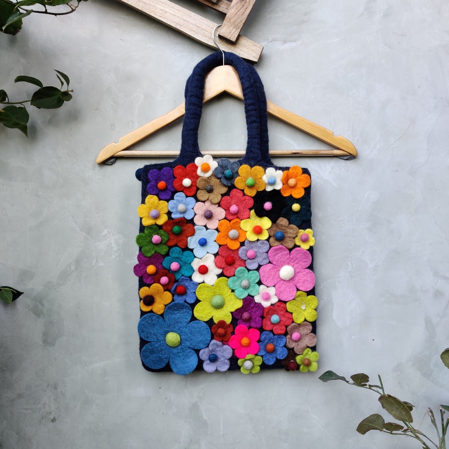 Flower Cluster Hand Bag