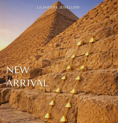 Pyramid Earring