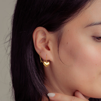 Love Loop Thread Earring