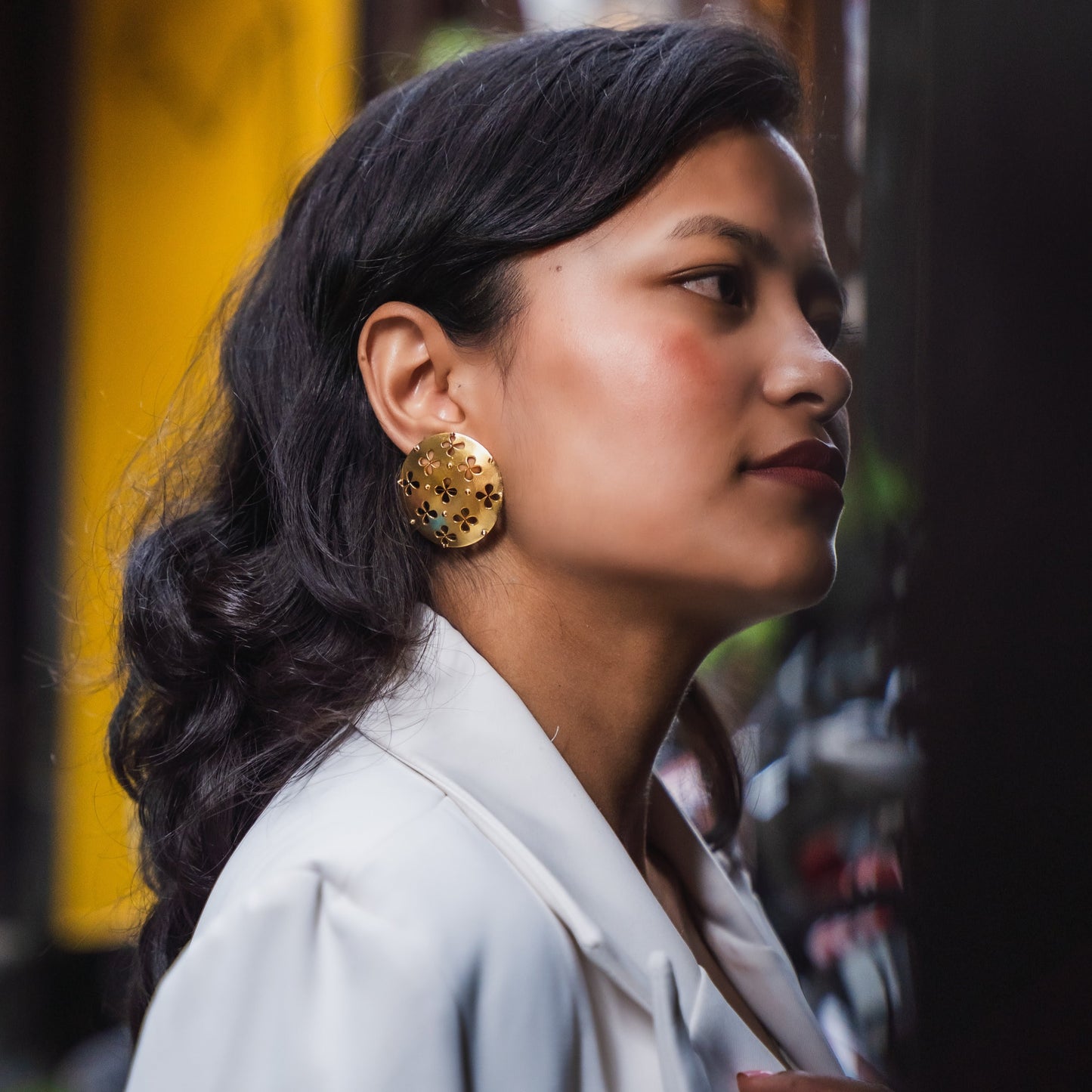 Akhi Jhyali Earring