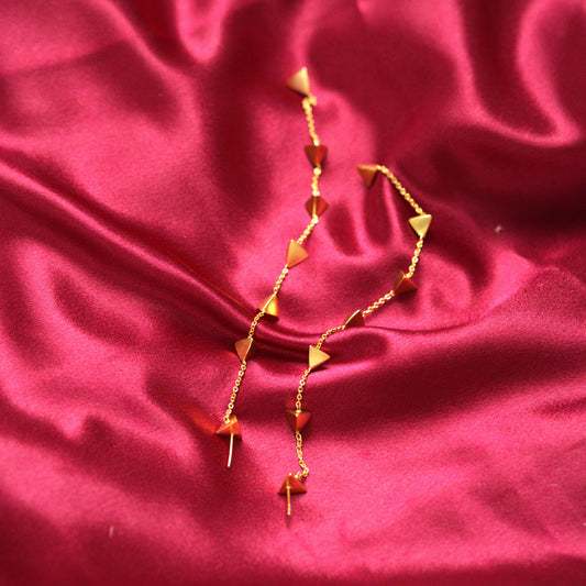 Pyramid Earring