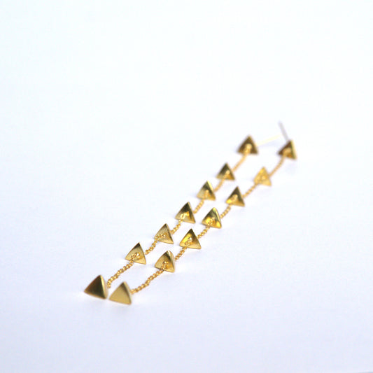 Pyramid Earring