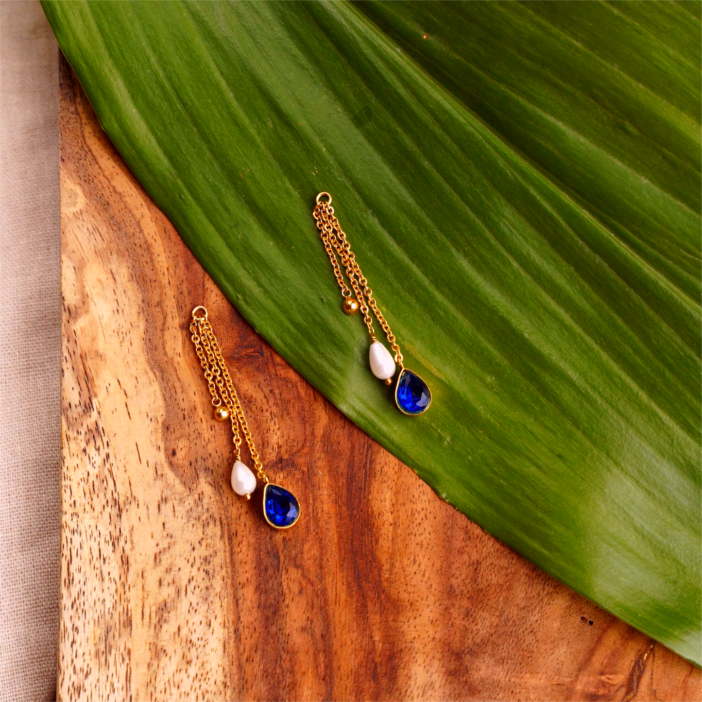 Sparkle Drop Ear Jackets