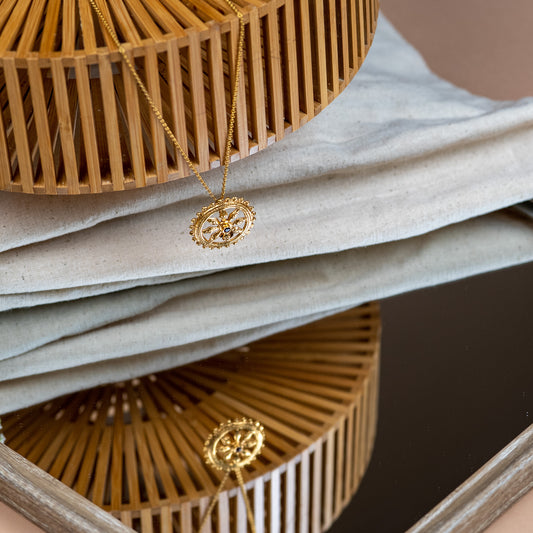 Dharmawheel Necklace