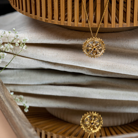 Dharmawheel Necklace