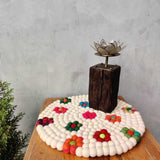 Felt Ball Round  Mat (L)