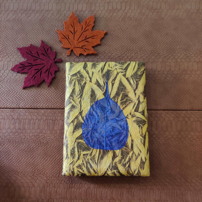 Ek Peepal Leaf Fluffy Journal