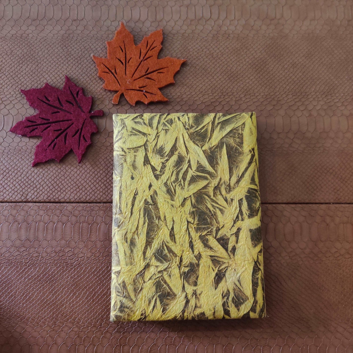 Ek Peepal Leaf Fluffy Journal