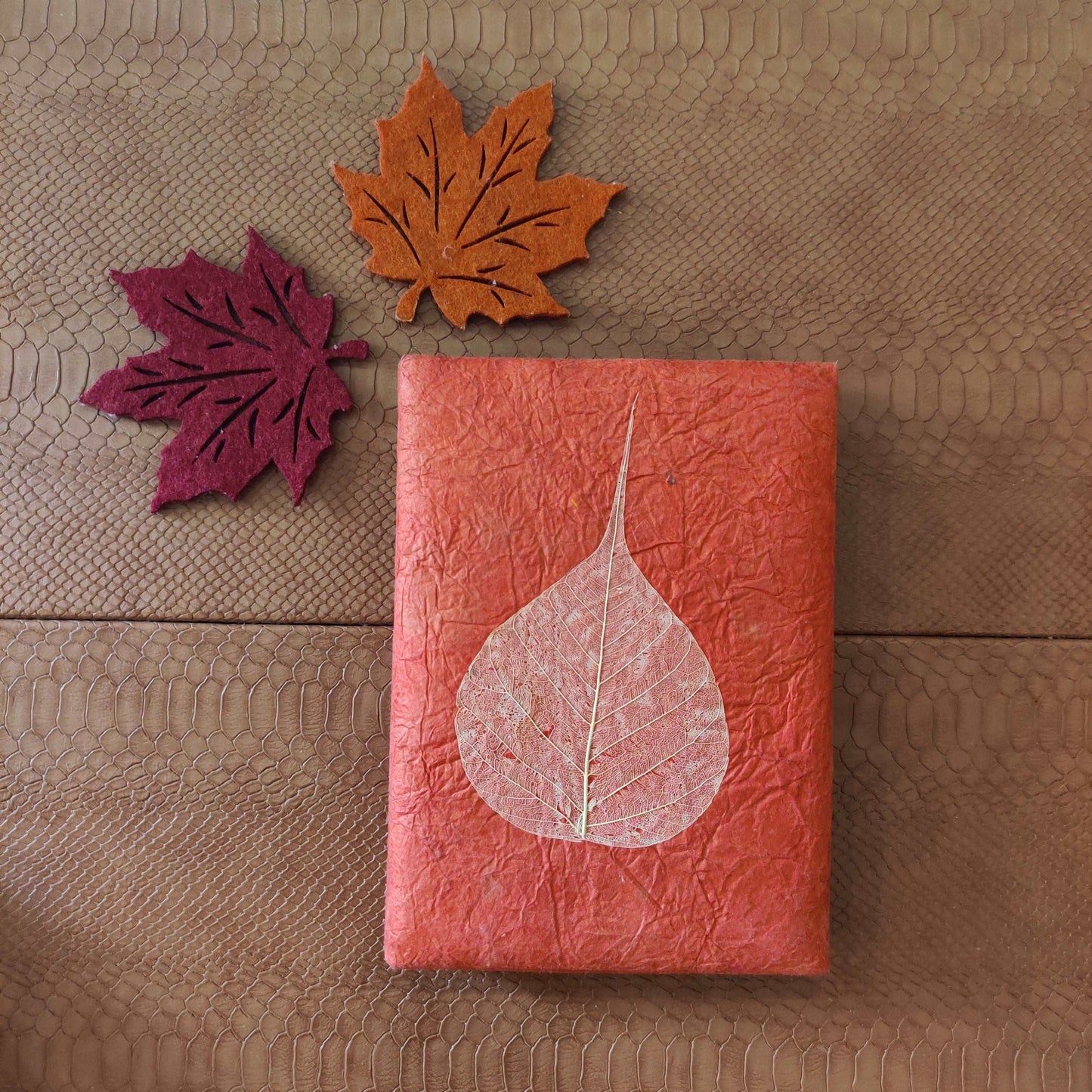 Ek Peepal Leaf Fluffy Journal