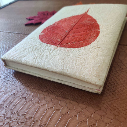 Ek Peepal Leaf Fluffy Journal