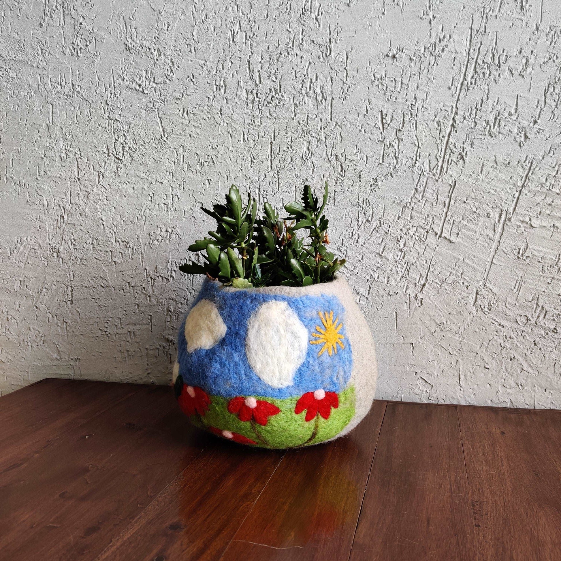 Embroidered Pot Holder