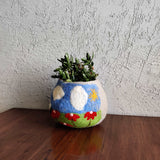 Embroidered Pot Holder