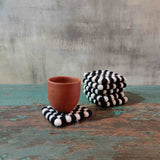 Felt Ball Square Coaster