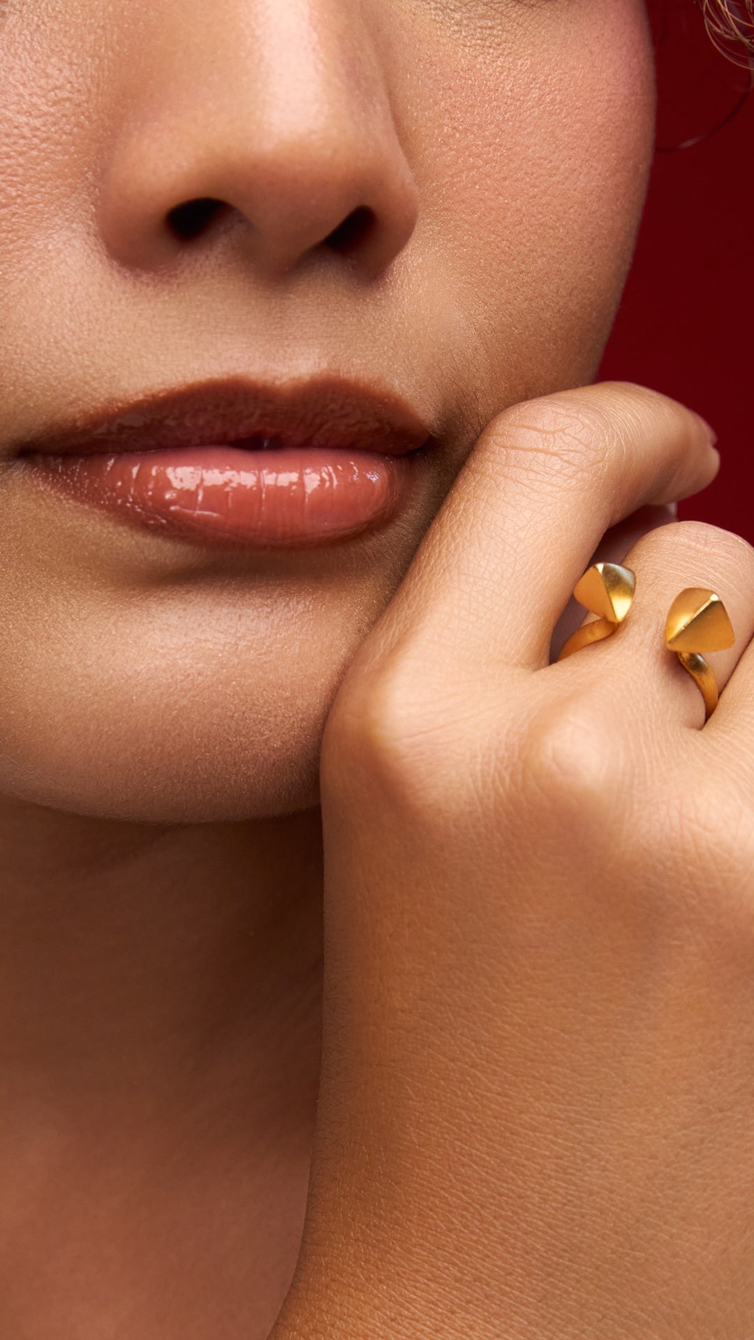 Twin Temple Ring