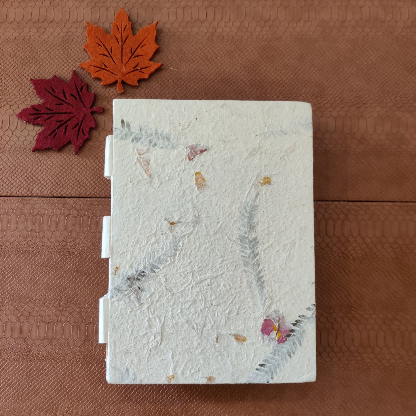 Flora Embossed Visitor's Book