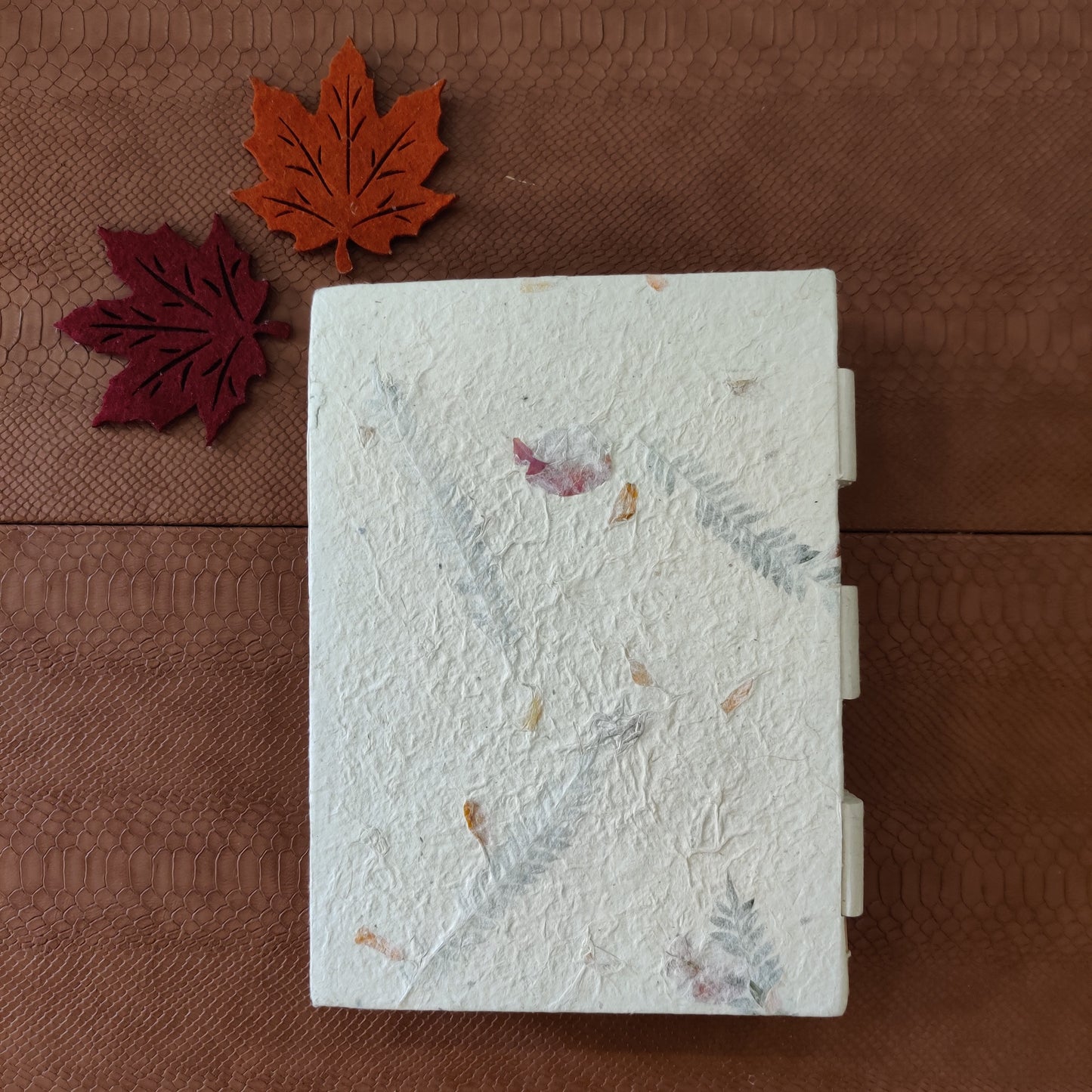 Flora Embossed Visitor's Book