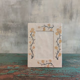 Floral Embossed Photo Frame