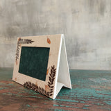Floral Embossed Photo Frame