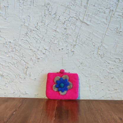 Flower Cluster Coin Pouches