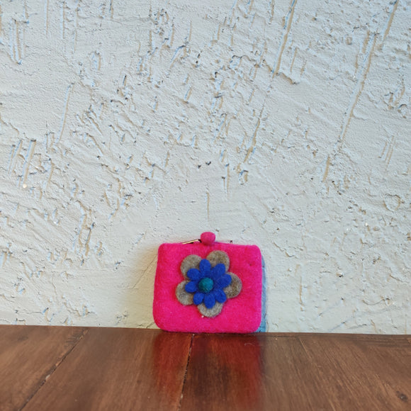Flower Cluster Coin Pouches