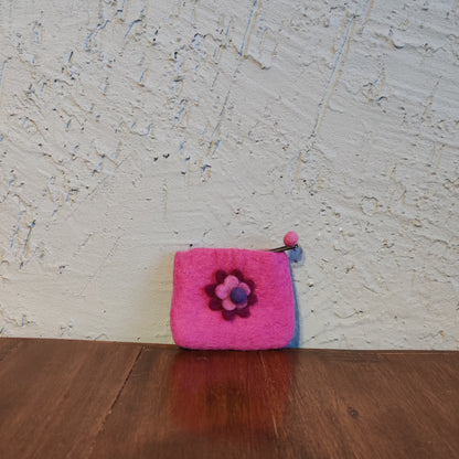 Flower Cluster Coin Pouches