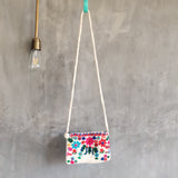 Flower Embroidered Sling Bag