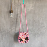Flower Embroidered Sling Bag