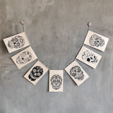 Handpainted Wall Hanging